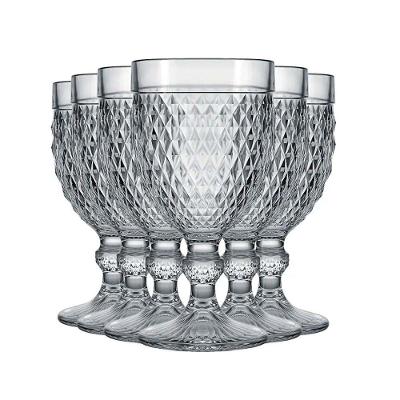 Taça Bico De Jaca Marine De Vidro 340ml 6 Unidades - Nadir 0043/478