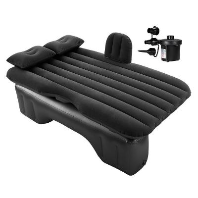 Colchão Cama Inflável Para Carro Com Bomba Elétrica 12v Vg Plus Preto