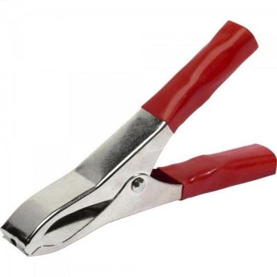 Garra De Jacaré 10cm 50a Vermelho Storm - Pct 50