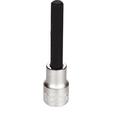 Soquete Em Aço Cromo Vanádio Ponta Hexagonal Longa 7/16" - Encaixe 1/2" Tramontina Pro Tramontina