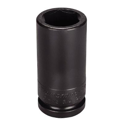 Soquete De Impacto Sextavado Longo Em Aço Cromo Molibdênio 28 Mm - Encaixe 3/4'' Pro