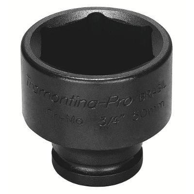 Soquete Impacto Sextavado Cromo Molibdênio 20mm Encaixe 3/4'' Tramontina Pro Tramontina