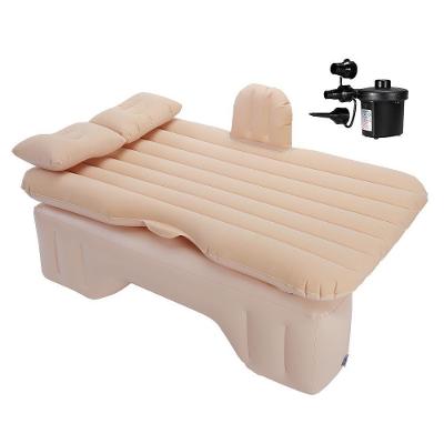 Colchão Cama Inflável Para Carro Com Bomba Elétrica 12v Vg Plus Bege