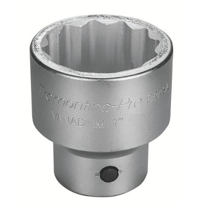Soquete Estriado Em Aço Cromo Vanádio 2.3/16" - Encaixe 1" Tramontina Pro Tramontina