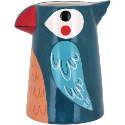 Cachepô Cerâmica 22x19x19cm Azul
