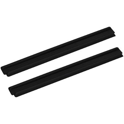 Kit 02 Protetores Veda Porta Poliéster Preto 80Cm