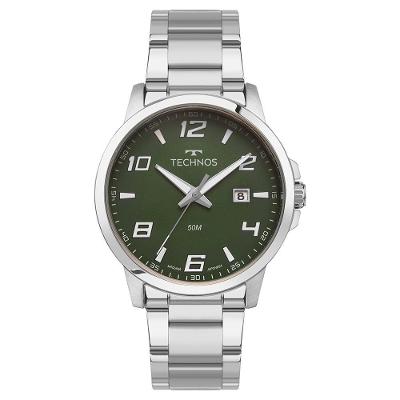 Relógio Technos Masculino Racer Prata - 2315lat/1v Relógio Technos Masculino Racer Basico Prata - 2315lat/1v