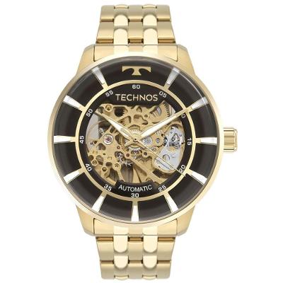 Relógio Technos Masculino Automatico Dourado - G3265aa/1p G3265aa/1p