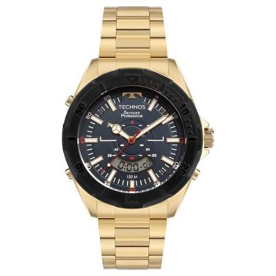Relógio Technos Masculino Skydiver Dourado - Wt2050am/1a Wt2050am/1a