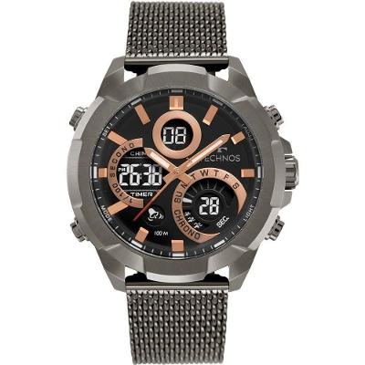 Relógio Technos Masculino Digitech Grafite - W23721aab/1p W23721aab/1p