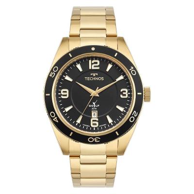 Relógio Technos Masculino Golf Dourado - 2115twj/1p 2115twj/1p
