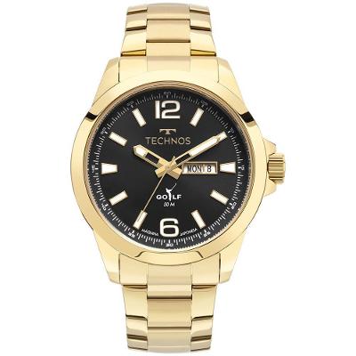 Relógio Technos Masculino Golf Dourado - 2105au/1p 2105au/1p