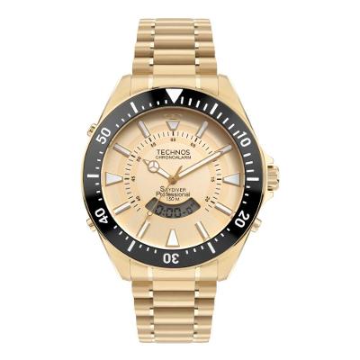 Relógio Technos Masculino Skydiver Dourado - Wt2050ak/1d Wt2050ak/1d