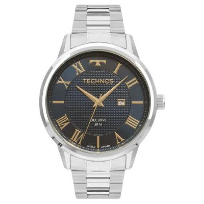 Relógio Technos Masculino Executive Prata - 2115ncl/1p 2115ncl/1p