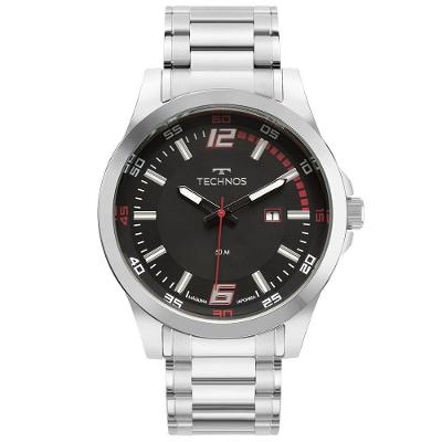 Relógio Technos Masculino Racer Prata - 2115nbb/1k 2115nbb/1k