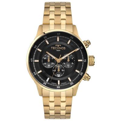 Relógio Technos Masculino Grandtech Dourado - Os2aca/1p Os2aca/1p