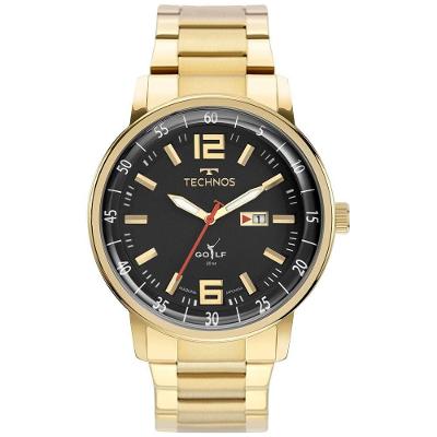 Relógio Technos Masculino Golf Dourado - 2115mwd/1h 2115mwd/1h
