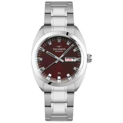 Relógio Technos Masculino Automático Prata - 8205ov/1r 8205ov/1r