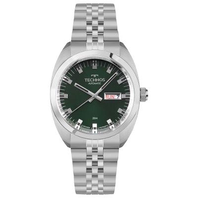 Relógio Technos Masculino Automatico Prata - 8205oo/1v