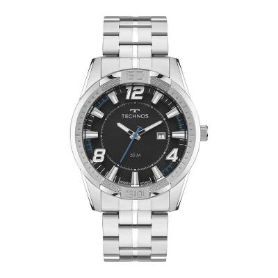 Relógio Technos Masculino Racer Prata - 2115uac/1p 2115uac/1p