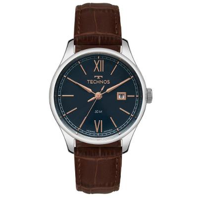 Relógio Technos Masculino Executive Prata - 2115tyz/0a 2115tyz/0a