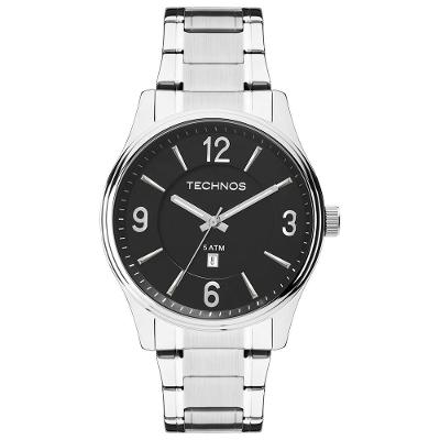 Relógio Technos Masculino Steel Prata - 2015bzbs/1p 2015bzbs/1p