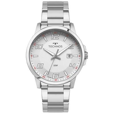 Relógio Technos Masculino Racer Prata - 2315lat/1k Relógio Technos Masculino Racer Basico Prata - 2315lat/1k