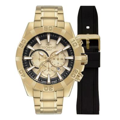 Relógio Technos Masculino Legacy Dourado - Js26aet/t1d Js26aet/t1d