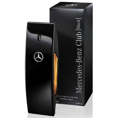Perfume Mercedes Benz Club Black Eau De Toilette Masculino 100ml