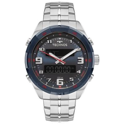 Relógio Technos Masculino Ts Digitech Bicolor - Bjk725ab/1a
