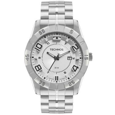 Relógio Technos Masculino Racer Prata - 2115mxl/1k 2115mxl/1k