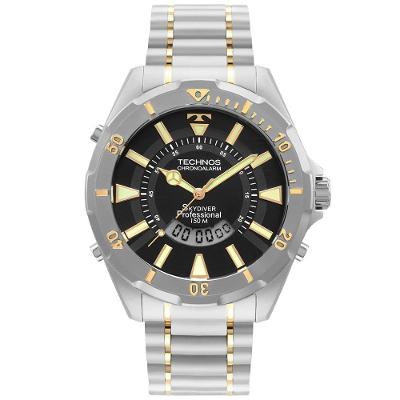 Relógio Technos Masculino Skydiver Prata - Wt205fq/5p Wt205fq/5p