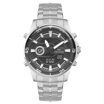 Relógio Technos Masculino Digitech Prata - Ad1388bab/1f Ad1388bab/1f