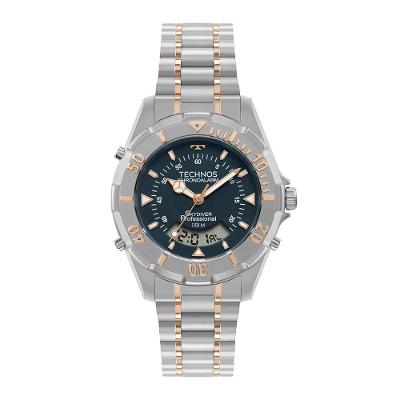 Relógio Technos Masculino Skydiver Bicolor - Wt2050ar/1a Wt2050ar/1a