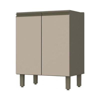 Balcão 2 Portas 60cm Sem Tampo Connect Duna-cristal - Móveis Henn Duna-cristal