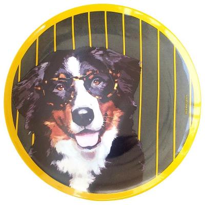 Prato De Porcelana Cachorro Bernese Joseph - 24 Cm