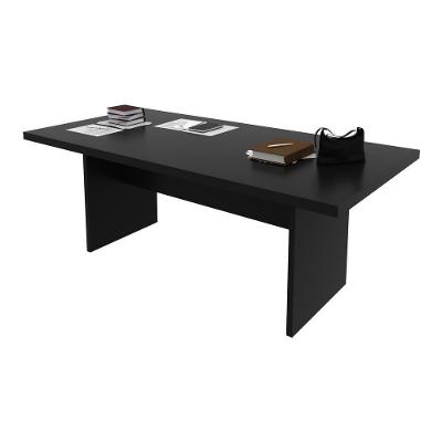 Mesa Escritório/reunião Multimóveis Vcr25027 Preto Preto