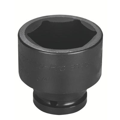 Soquete De Impacto Sextavado Em Aço Cromo Molibdênio 1.1/4" - Encaixe 3/4'' Pro