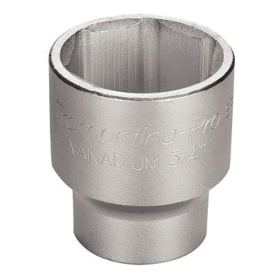 Soquete Sextavado Em Aço Cromo Vanádio 48 Mm - Encaixe 3/4" Tramontina Pro Tramontina