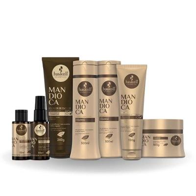 Kit Hidratação E Fortalecimento Mandioca Haskell 300ml