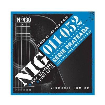Encordoamento P/ Violão Aço Nig N430 11/52 - Ec0239