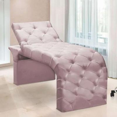 Maca Estofada Estética Cílios Regulável Spa Suede Anitta Cor:rosê