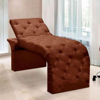 Maca Estofada Estética Cílios Regulável Spa Veludo Anitta Cor:terracota