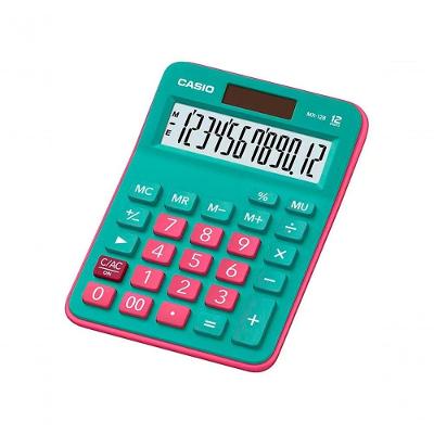 Calculadora De Mesa 12 Digitos Verde - Mx-12b-gnrd-w-dc