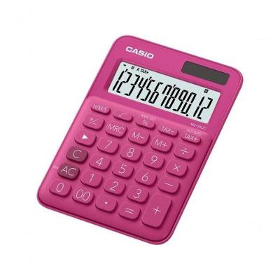 Calculadora De Mesa Casio Ms20uc 12 Dígitos Pink