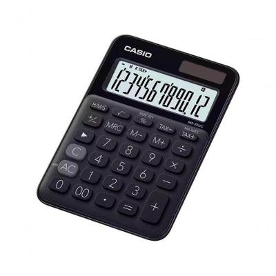 Calculadora De Mesa Casio Ms20uc 12 Dígitos Preta