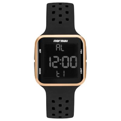 Relógio Mormaii Unissex Wave Preto Mo6600-8j Mo6600-8j