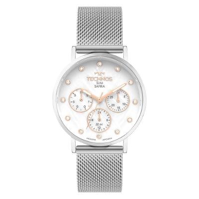 Relógio Technos Feminino Slim Prata - 6p29alz-1b 6p29alz-1b