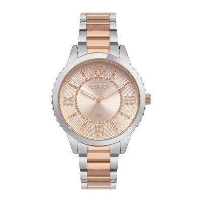 Relógio Euro Feminino Glitz Bicolor - Eu2035ywe-4j Eu2035ywe-4j