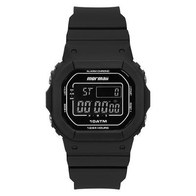 Relógio Mormaii Masculino Action Preto Mo0300jb-8p Mo0300jb-8p